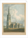 Oxfordshire - Bloxham Church, 1802 by John Buckler