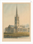 Oxfordshire - Burford Church, 1802 by John Buckler