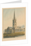 Oxfordshire - Burford Church, 1802 by John Buckler