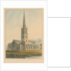 Oxfordshire - Burford Church, 1802 by John Buckler