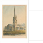 Oxfordshire - Burford Church, 1802 by John Buckler