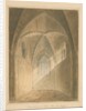 Oxfordshire - Oxford - Interior of Chancel of St. Peter's Church, 1811 by John Chessell Buckler