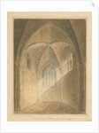 Oxfordshire - Oxford - Interior of Chancel of St. Peter's Church, 1811 by John Chessell Buckler