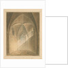 Oxfordshire - Oxford - Interior of Chancel of St. Peter's Church, 1811 by John Chessell Buckler