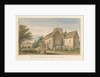 Oxfordshire - Shiplake Church and Parsonage House, 1830 by John Buckler