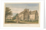 Oxfordshire - Shiplake Church and Parsonage House, 1830 by John Buckler