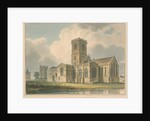 Oxfordshire - Stanton Harcourt Church, 1830 by John Buckler