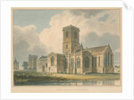 Oxfordshire - Stanton Harcourt Church, 1830 by John Buckler