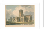 Oxfordshire - Stanton Harcourt Church, 1830 by John Buckler
