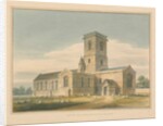 Oxfordshire - Stanton Harcourt Church, 1803 by John Buckler