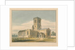 Oxfordshire - Stanton Harcourt Church, 1803 by John Buckler