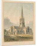 Oxfordshire - Witney Church, 1802 by John Buckler