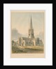 Oxfordshire - Witney Church, 1802 by John Buckler