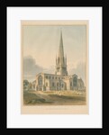 Oxfordshire - Witney Church, 1802 by John Buckler