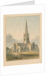 Oxfordshire - Witney Church, 1802 by John Buckler