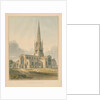 Oxfordshire - Witney Church, 1802 by John Buckler