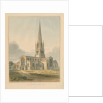 Oxfordshire - Witney Church, 1802 by John Buckler