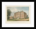 Surrey - Carshalton House, 1831 by John Buckler