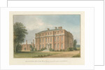 Surrey - Carshalton House, 1831 by John Buckler