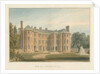 Surrey - Ham House, 1815 by John Buckler