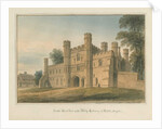 Sussex - Battle - Abbey Gateway, 1824 by John Buckler