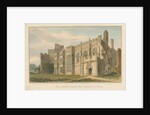 Sussex - Cowdray House, 1825 by John Chessell Buckler