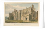 Sussex - Cowdray House, 1825 by John Chessell Buckler