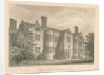 Sussex - Lewes - Glynde Place: sepia drawing, 1830 by John Buckler