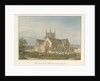 Sussex - Petworth Church, 1825 by John Buckler