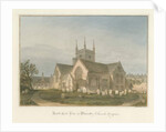 Sussex - Petworth Church, 1825 by John Buckler