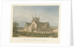 Sussex - Petworth Church, 1825 by John Buckler