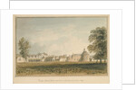 Warwickshire - Rugby School, 1809 by John Buckler