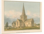 Wiltshire - Chilmark Church, 1814 by John Buckler