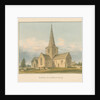Wiltshire - Chilmark Church, 1814 by John Buckler