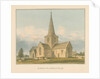 Wiltshire - Chilmark Church, 1814 by John Buckler