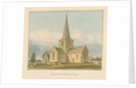 Wiltshire - Chilmark Church, 1814 by John Buckler
