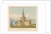 Wiltshire - Chilmark Church, 1814 by John Buckler
