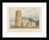 Wiltshire - Donhead Saint Mary Church, 1804 by John Buckler