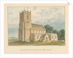 Wiltshire - Donhead Saint Mary Church, 1804 by John Buckler