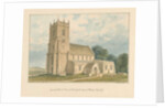 Wiltshire - Donhead Saint Mary Church, 1804 by John Buckler