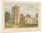 Wiltshire - Semley Church, 1817 by John Buckler