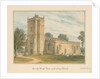 Wiltshire - Semley Church, 1817 by John Buckler