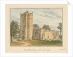 Wiltshire - Semley Church, 1817 by John Buckler