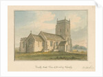 Wiltshire - Semley Church, 1817 by John Buckler