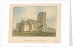 Wiltshire - Semley Church, 1817 by John Buckler