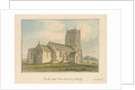 Wiltshire - Semley Church, 1817 by John Buckler