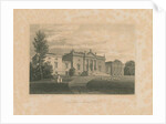 Wiltshire - Stourhead - Mansion: engraving, 1817 by John Buckler