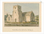 Wiltshire - Swallowcliffe Church, 1817 by John Buckler