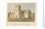 Wiltshire - Swallowcliffe Church, 1817 by John Buckler