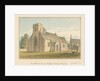 Wiltshire - Teffont Evias Church, 1817 by John Buckler